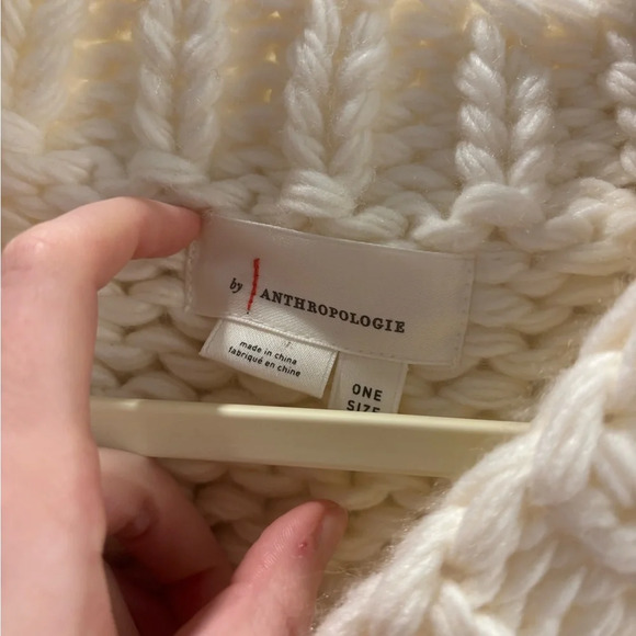 Anthropologie white Knit chain vest - Picture 5 of 7